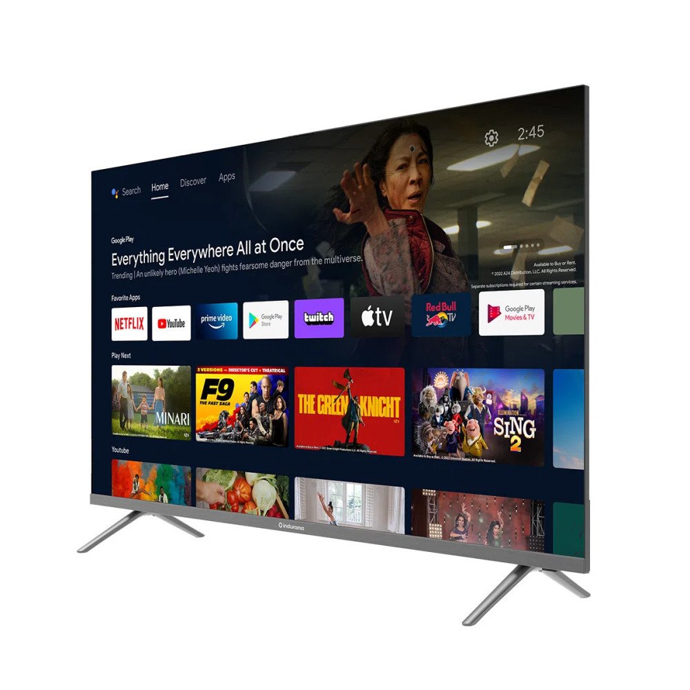 Televisor 50" Indurama 50TIKGF2UHD | Led Android modelo 50TIKGF2UHD cómpralo en Mi Bodega Ec