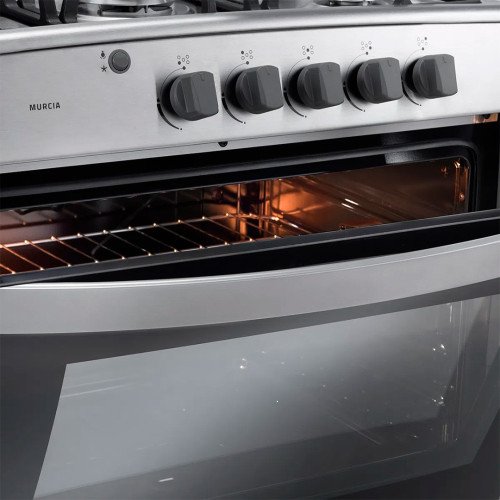 Cocina a Gas Indurama Murcia Qz | 5 Hornillas | 32" Croma modelo MURCIA-SPZ cómpralo en Mi Bodega Ec