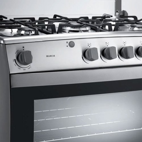 Cocina a Gas Indurama Murcia Qz | 5 Hornillas | 32" Croma modelo MURCIA-SPZ cómpralo en Mi Bodega Ec