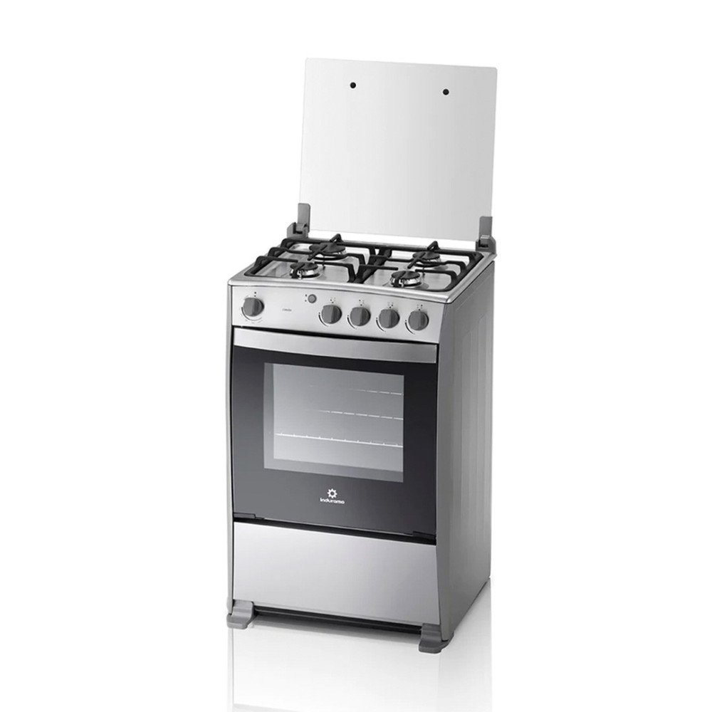 Cocina a Gas Indurama Coruña | 4 Hornillas | 24" Silver Cocina a Gas Indurama Coruña | 4 Hornillas | 24" Silver modelo CORUÑA cómpralo en Mi Bodega Ec