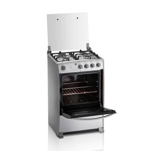 Cocina a Gas Indurama Coruña | 4 Hornillas | 24" Silver modelo CORUÑA cómpralo en Mi Bodega Ec