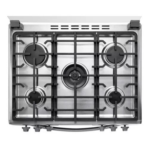 Cocina a Gas Indurama Roma Zafiro | 5 Hornillas| MaxGrill modelo ROMA-ZFO cómpralo en Mi Bodega Ec