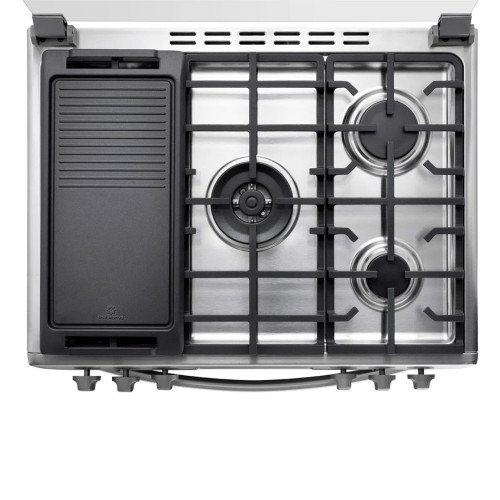 Cocina a Gas Indurama Monaco Zafiro | 5 Hornillas |MaxGrill modelo MONACO-ZFO cómpralo en Mi Bodega Ec