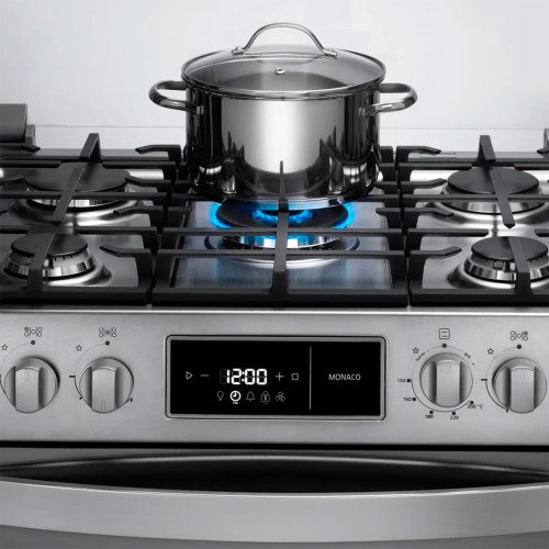 Cocina a Gas Indurama Mónaco Zfo | 5 Hornillas | 30" modelo MONACO-ZFO cómpralo en Mi Bodega Ec