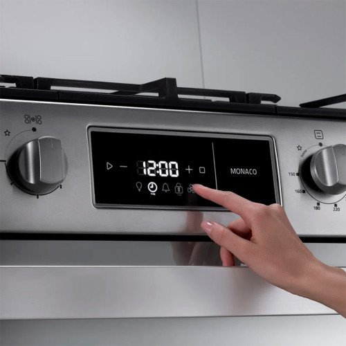 Cocina a Gas Indurama Monaco Zafiro | 5 Hornillas |MaxGrill modelo MONACO-ZFO cómpralo en Mi Bodega Ec