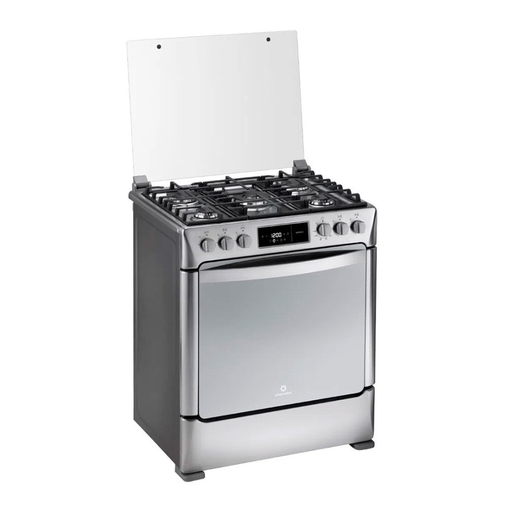 Cocina a Gas Indurama Monaco Zafiro | 5 Hornillas |MaxGrill modelo MONACO-ZFO cómpralo en Mi Bodega Ec