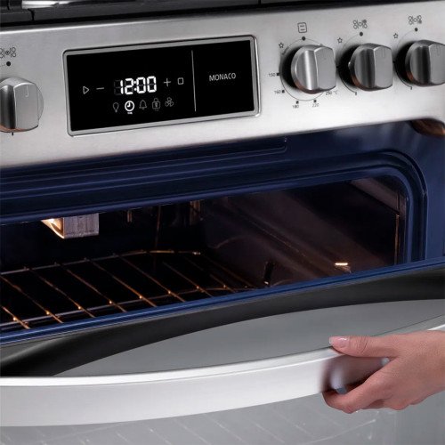 Cocina a Gas Indurama Monaco Zafiro | 5 Hornillas |MaxGrill modelo MONACO-ZFO cómpralo en Mi Bodega Ec