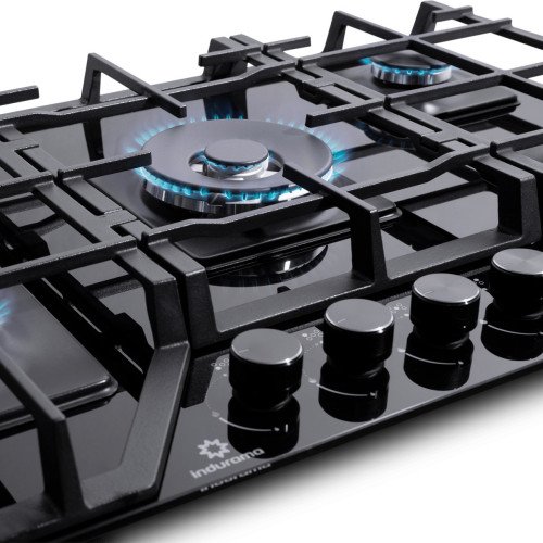 Encimera Indurama EGI-755VDNE| 5 Hornillas modelo EGI-755VDNE cómpralo en Mi Bodega Ec
