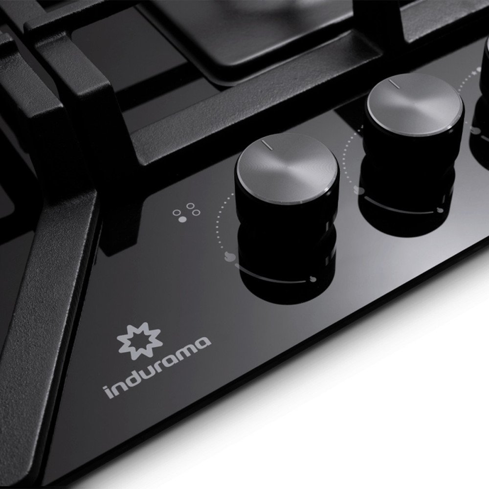 INDURAMA | ENCIMERA 4H A GAS | VIDRIO ENCENDIDO ELÉCTRICO