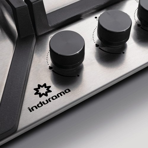 INDURAMA | ENCIMERA 5H | 75CM ACERO INOXIDABLE modelo EGI-755AI cómpralo en Mi Bodega Ec