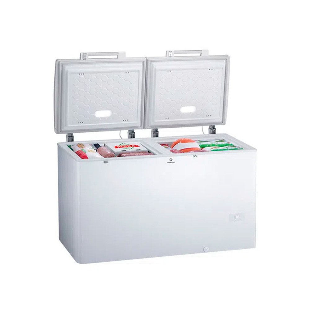 INDURAMA | CONGELADOR HORIZONTAL | 400 LITROS DOBLE TAPA BLANCO