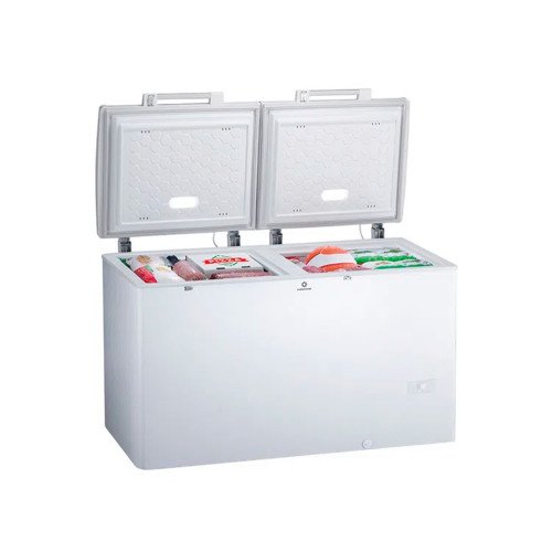 INDURAMA | CONGELADOR HORIZONTAL | 400 LITROS DOBLE TAPA BLANCO modelo CI400 cómpralo en Mi Bodega Ec