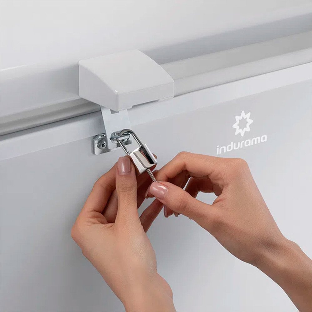 INDURAMA | CONGELADOR HORIZONTAL | 400 LITROS DOBLE TAPA BLANCO