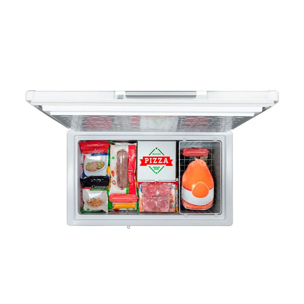 INDURAMA | CONGELADOR HORIZONTAL 300 LITROS | TAPA CIEGA BLANCO