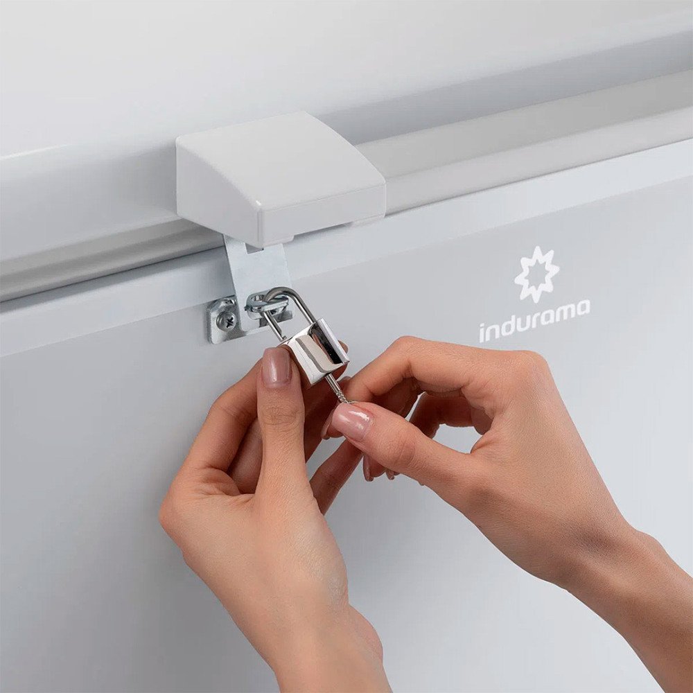 INDURAMA | CONGELADOR HORIZONTAL 300 LITROS | TAPA CIEGA BLANCO