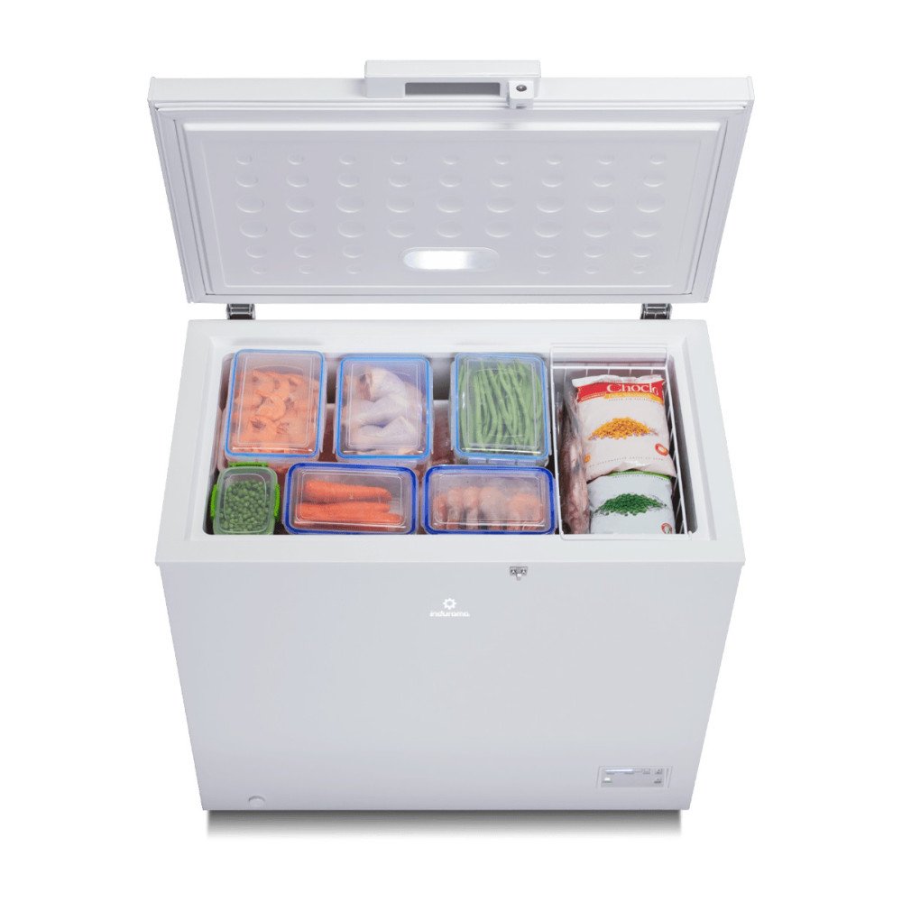 INDURAMA | CONGELADOR 200 LITROS | TAPA CIEGA ESCANDINAVA CONTROL DIGITAL