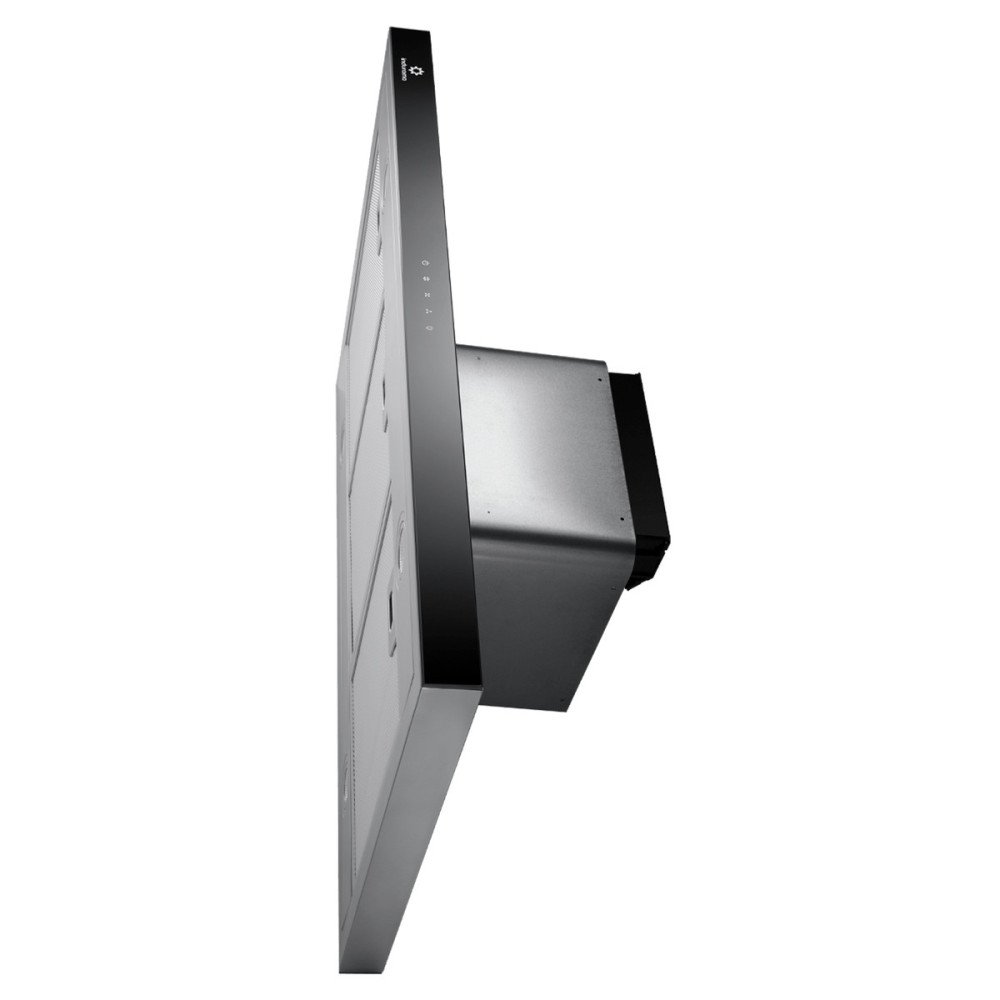 INDURAMA | CAMPANA EXTRACTORA 90 CM | TIPO ISLA ACERO INOXIDABLE Y VIDRIO modelo CEI-90CRVI cómpralo en Mi Bodega Ec