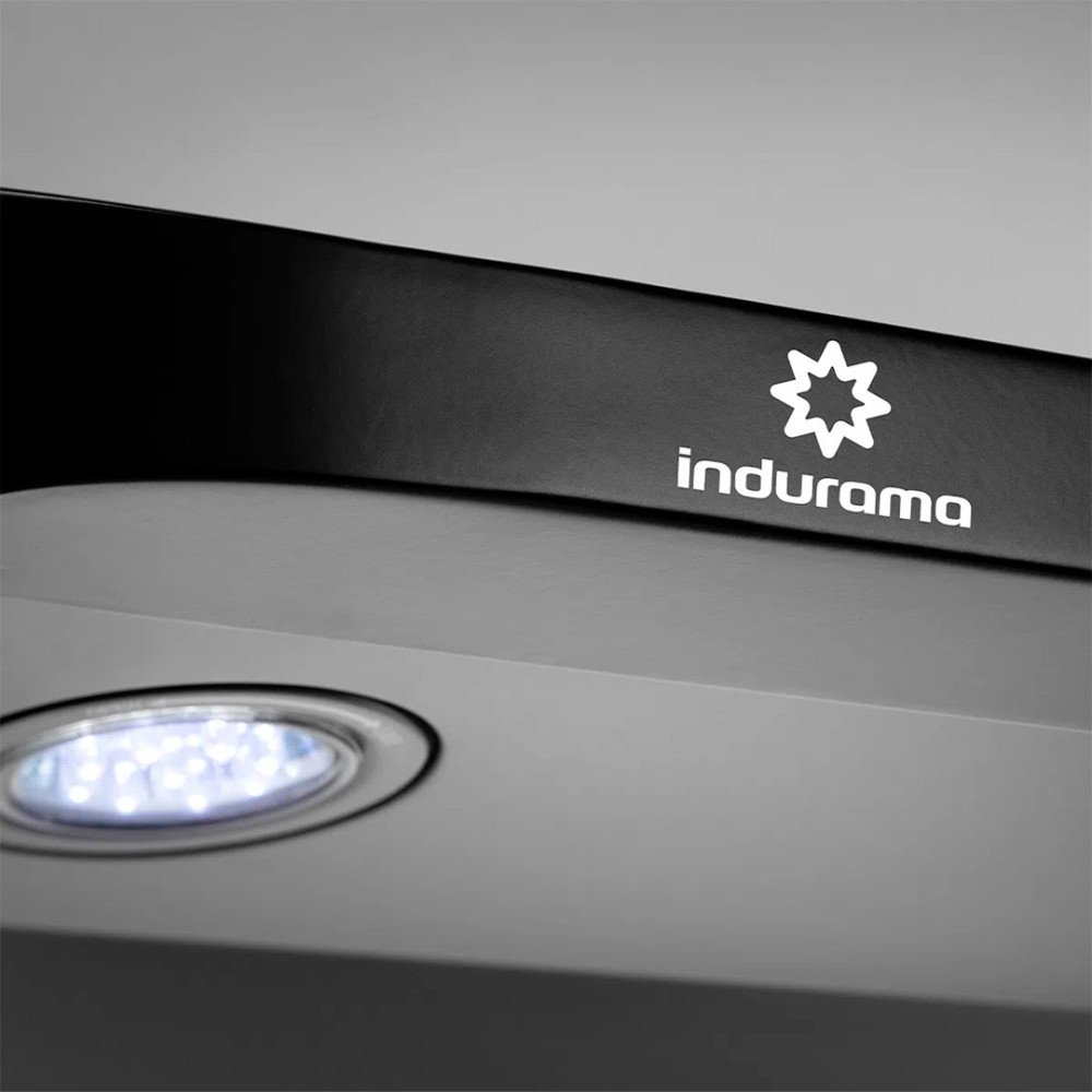 INDURAMA | CAMPANA EXTRACTORA 60 CM | NEGRA
