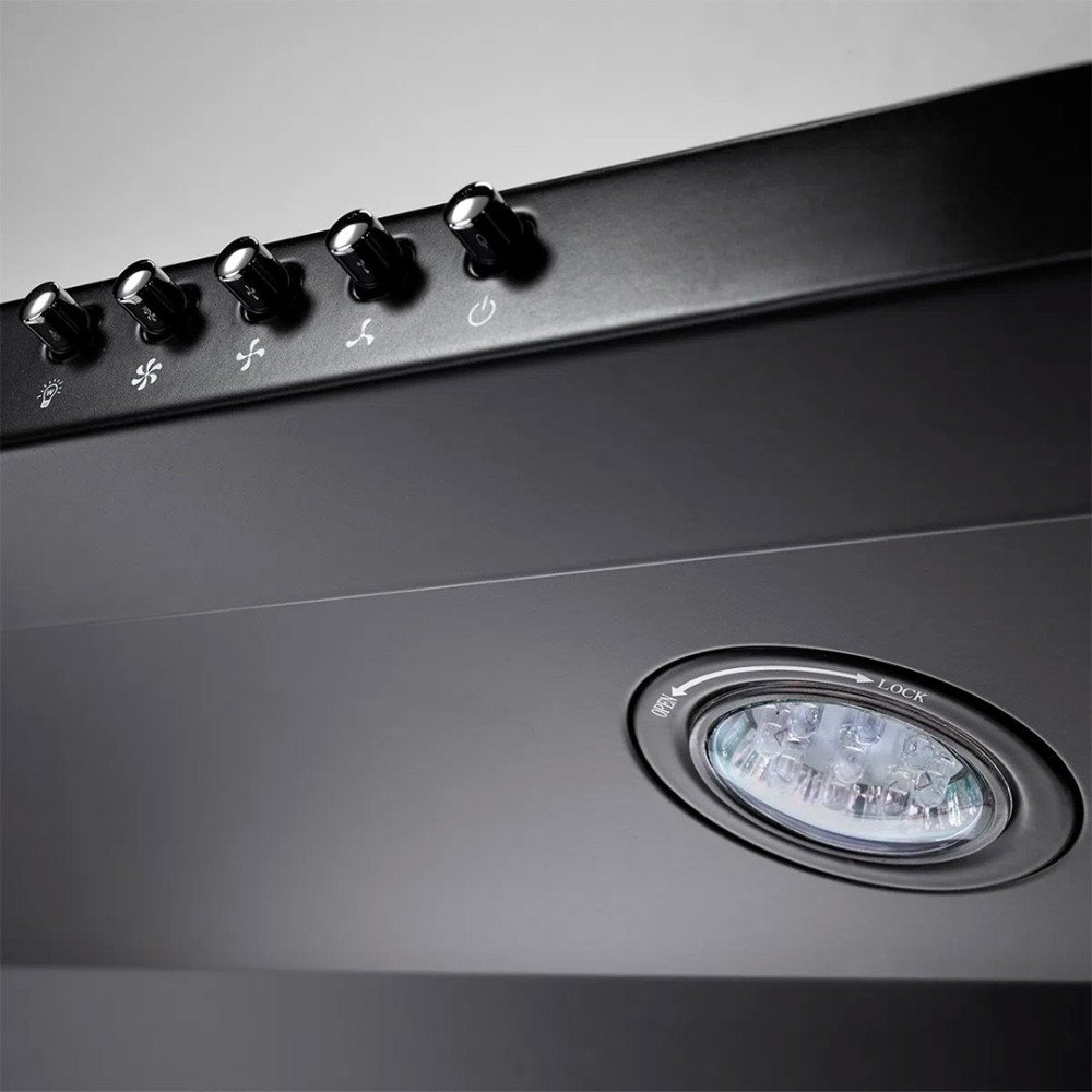 INDURAMA | CAMPANA EXTRACTORA 75 CM | NEGRA