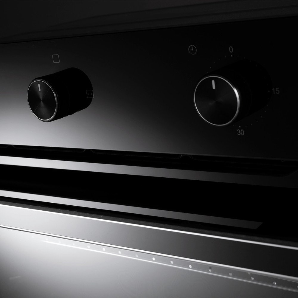 INDURAMA | HORNO 75 LITROS A GAS | EMPOTRABLE NEGRO