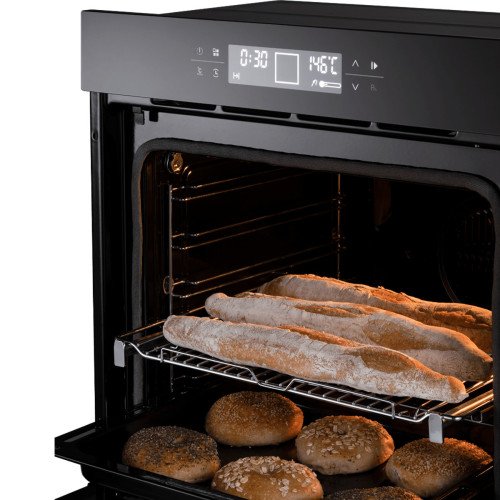 INDURAMA | HORNO EMPOTRABLE ELÉCTRICO 220V | NEGRO modelo HEI-75ENDF cómpralo en Mi Bodega Ec