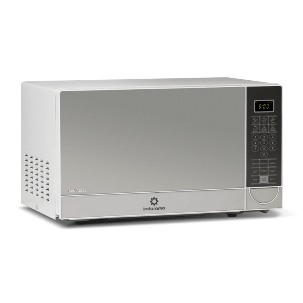 INDURAMA | MICROONDAS 20 LITROS | PANEL DIGITAL 700W | BLANCO