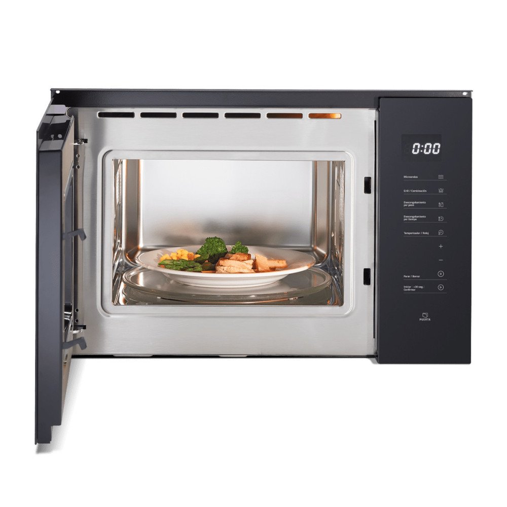 INDURAMA | MICROONDAS EMPOTRABLE 25 LITROS 200V | NEGRO