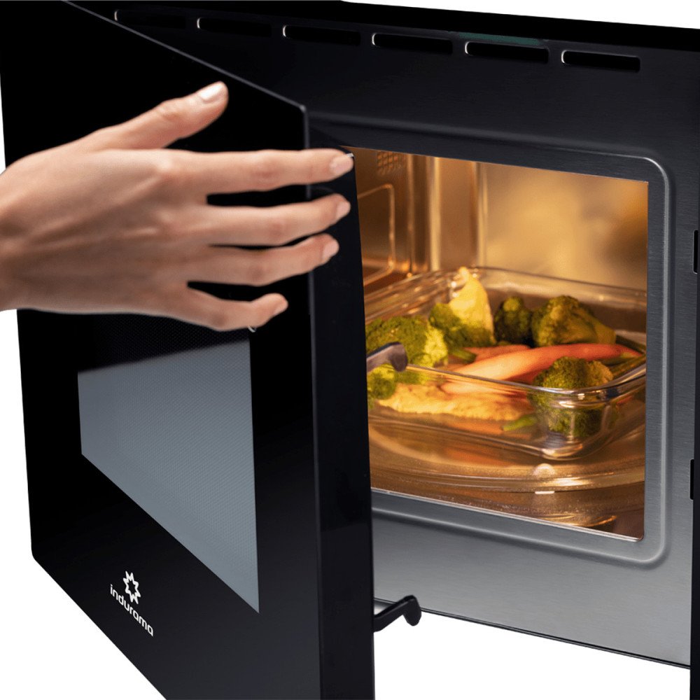 INDURAMA | MICROONDAS EMPOTRABLE 25 LITROS 200V | NEGRO