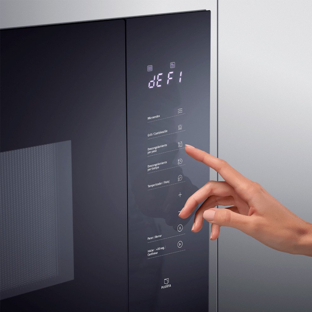 INDURAMA | MICROONDAS EMPOTRABLE 25 LITROS 200V | NEGRO