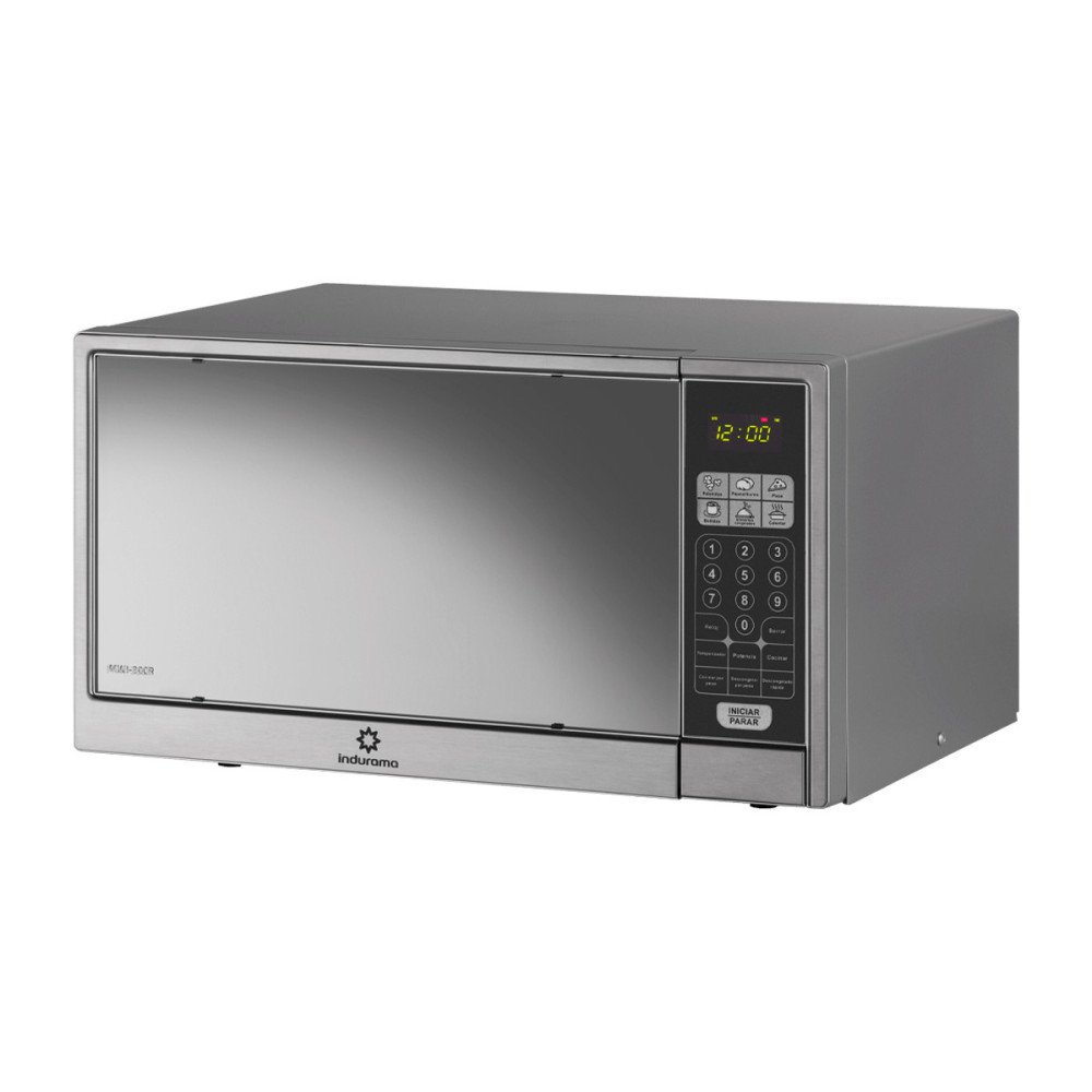 INDURAMA | MICROONDAS 30 LITROS | PANEL DIGITAL | 6 FUNCIONES DE COCCIÓN | SILVER modelo MWI-30CR cómpralo en Mi Bodega Ec