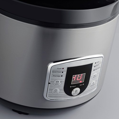 INDURAMA | OLLA ARROCERA 20 TAZAS | 6 FUNCIONES PROGRAMABLES DE COCCIÓN modelo OMI-CR cómpralo en Mi Bodega Ec