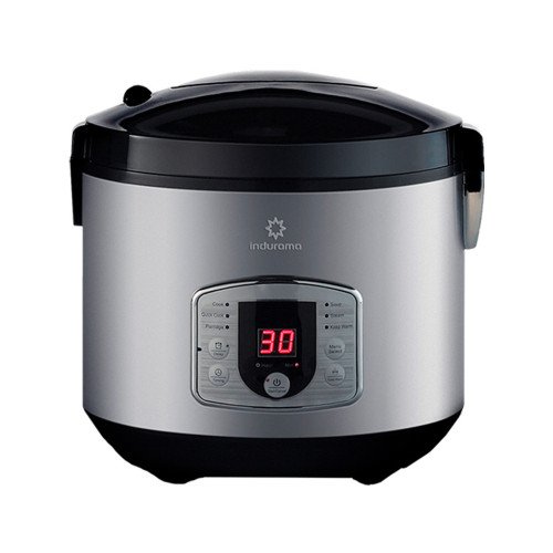INDURAMA | OLLA ARROCERA 20 TAZAS | 6 FUNCIONES PROGRAMABLES DE COCCIÓN modelo OMI-CR cómpralo en Mi Bodega Ec