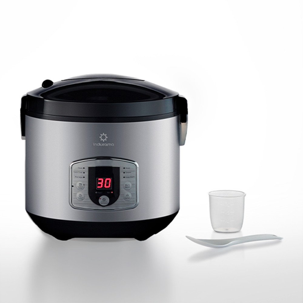 INDURAMA | OLLA ARROCERA 20 TAZAS | 6 FUNCIONES PROGRAMABLES DE COCCIÓN