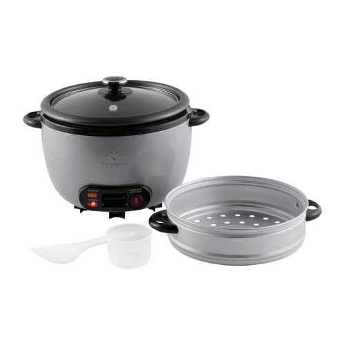 INDURAMA | OLLA ARROCERA CAPACIDAD DE 1.8 LITROS | CROMADA CON VAPORERA modelo OAI-BC18 cómpralo en Mi Bodega Ec