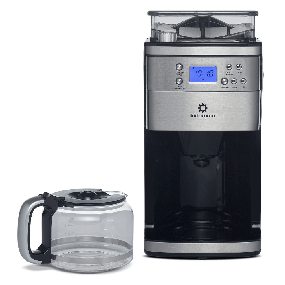 INDURAMA | CAFETERA 12 TAZAS 1.5 LITROS | ACERO INOXIDABLE