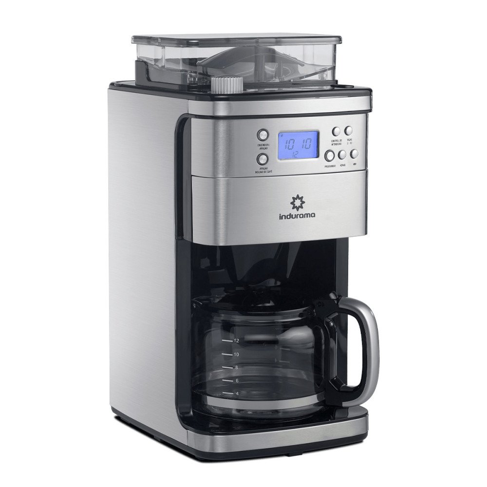 INDURAMA | CAFETERA 12 TAZAS 1.5 LITROS | ACERO INOXIDABLE modelo MCI-CR cómpralo en Mi Bodega Ec