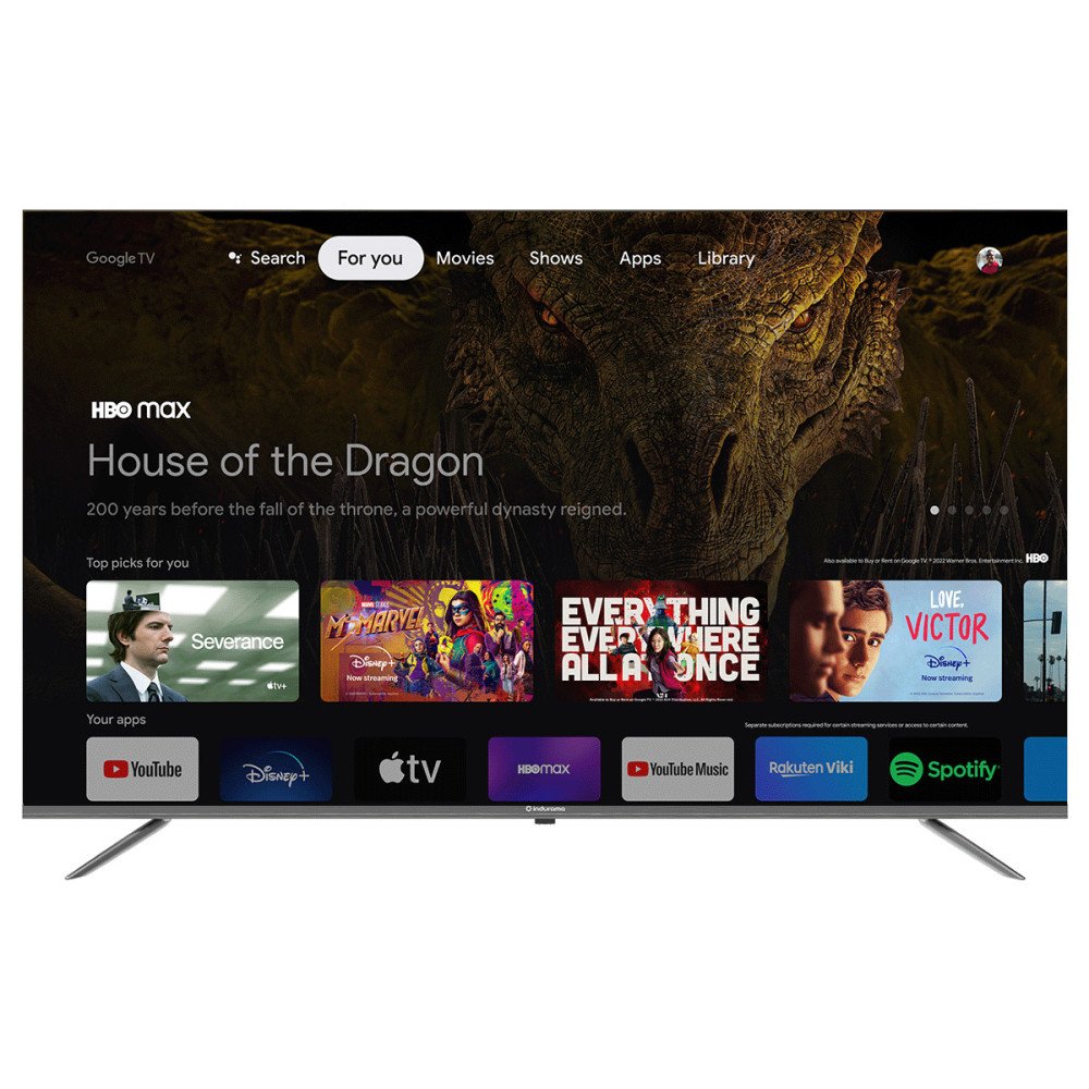 Televisor 43" Indurama 43TIKJUHD | Led 4K Google Tv modelo 43TIKJUHD cómpralo en Mi Bodega Ec