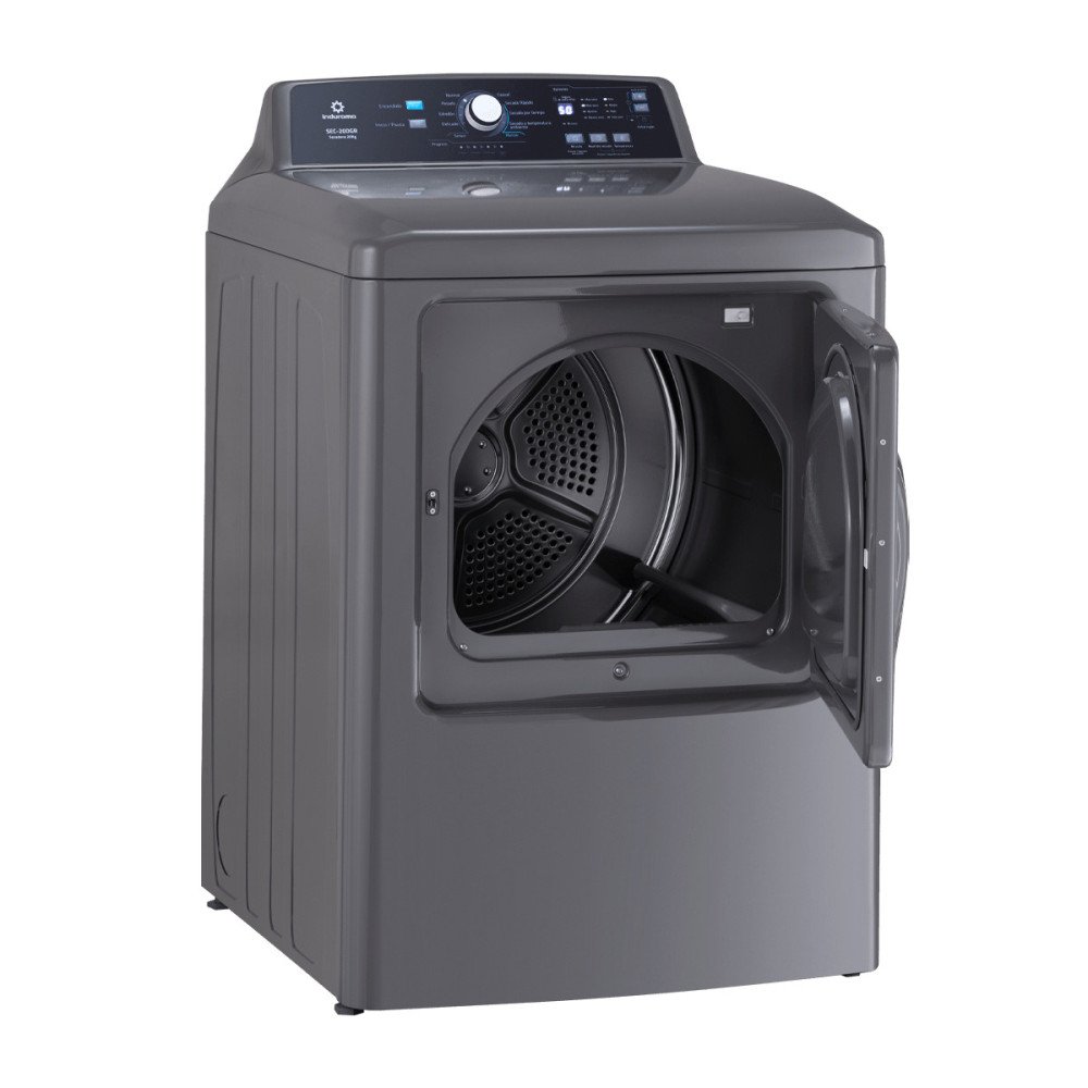 INDURAMA | SECADORA A GAS 20 KG | CROMADO modelo SEC-20DGRG cómpralo en Mi Bodega Ec