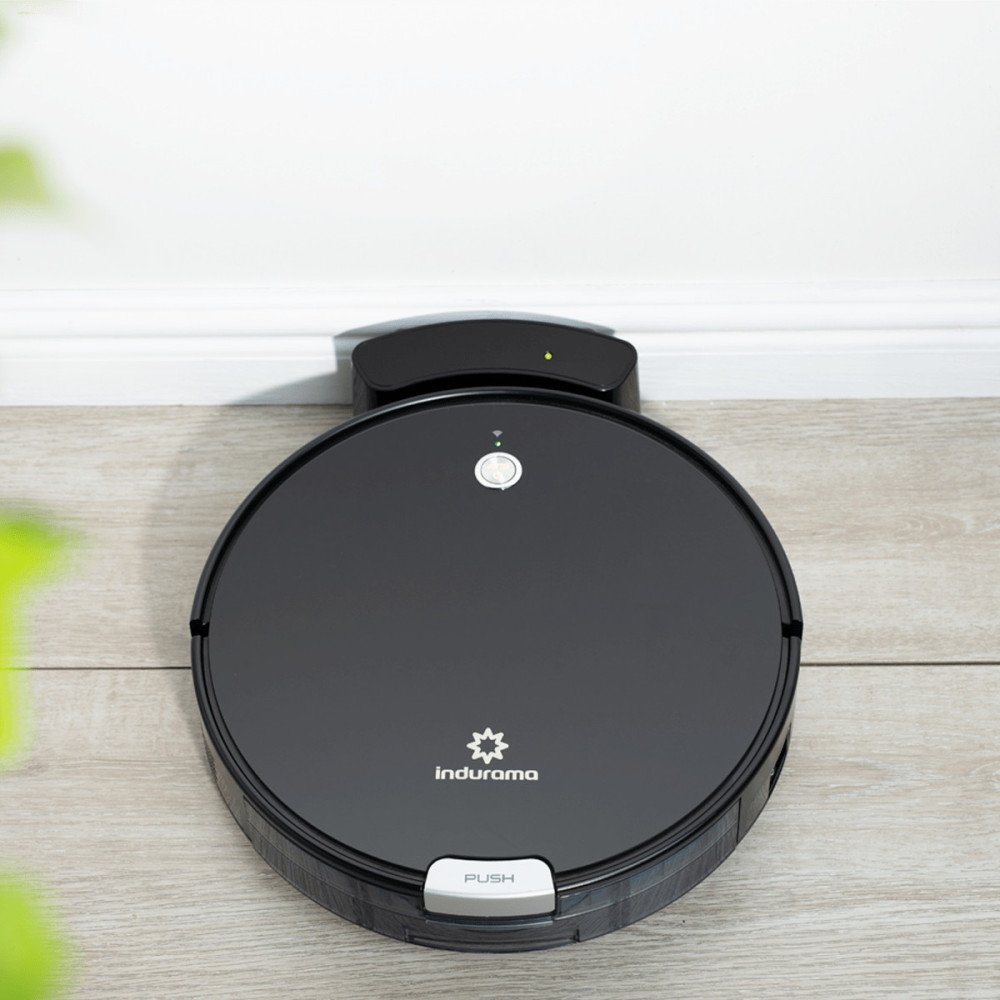 INDURAMA | ASPIRADORA ROBOT | NEGRO