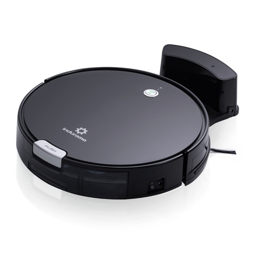INDURAMA | ASPIRADORA ROBOT | NEGRO