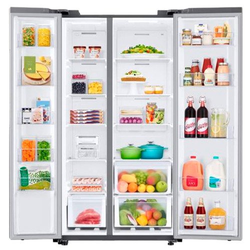 Refrigeradora Samsung RS23T5B00S9/ED | 647 Lt. 23 P. | Side by Side, Power Cool, Sin Dispensador modelo RS23T5B00S9/ED cómpralo en Mi Bodega Ec