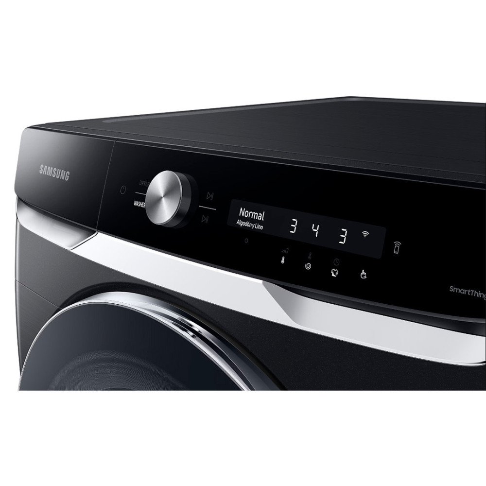 Lavadora Automática Samsung WF24A8900AV/AP | 24 Kg | Carga Frontal Negra