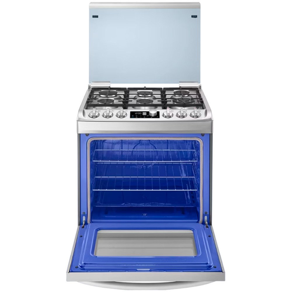 Cocina a Gas LG RSG316T | 6 Hornillas | Acero Inoxidable Panel Digital modelo RSG316T cómpralo en Mi Bodega Ec