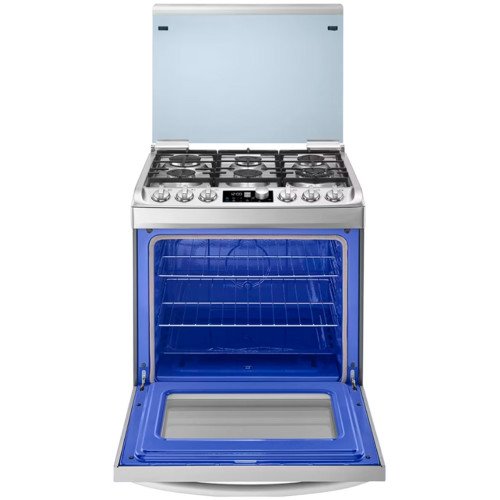 Cocina a Gas LG RSG316T | 6 Hornillas | Acero Inoxidable Panel Digital modelo RSG316T cómpralo en Mi Bodega Ec