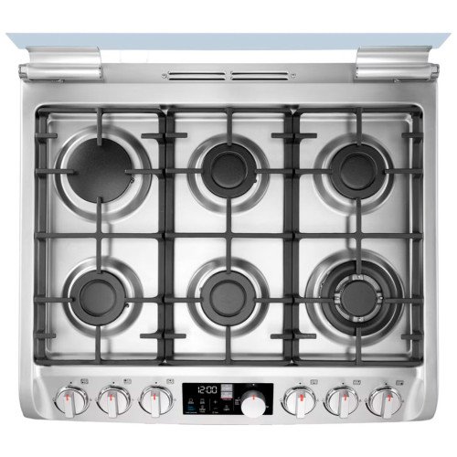 Cocina a Gas LG RSG316T | 6 Hornillas | Acero Inoxidable Panel Digital modelo RSG316T cómpralo en Mi Bodega Ec