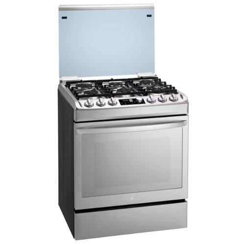 Cocina a Gas LG RSG316T | 6 Hornillas | Acero Inoxidable Panel Digital modelo RSG316T cómpralo en Mi Bodega Ec