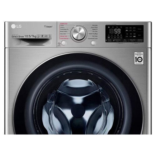 Lavadora Secadora LG WD11VVC3S6C | Lavadora 10.5 Kg Secadora 6 Kg | Carga Frontal con Vapor modelo WD11VVC3S6C cómpralo en Mi Bodega Ec