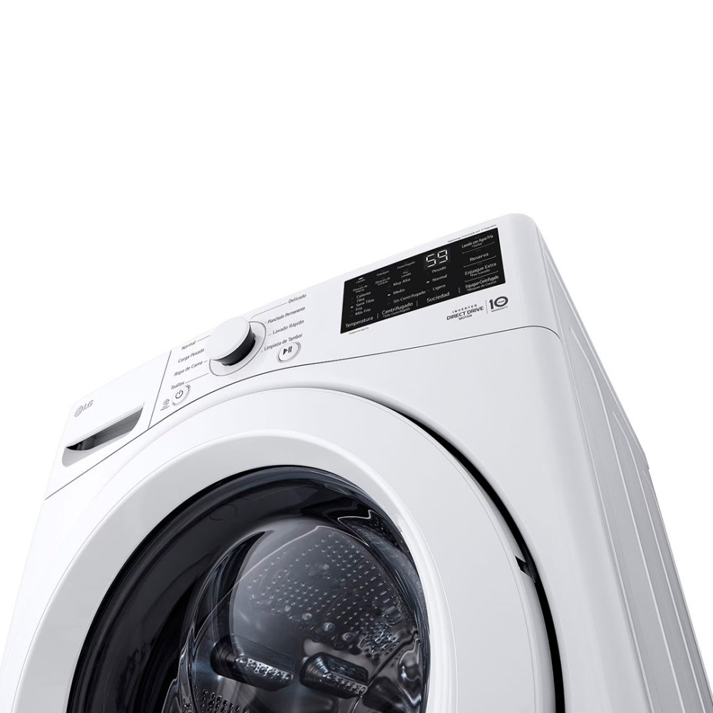 Lavadora LG 25Kg |WM25WV2S6W|Carga Frontal modelo WM25WV2S6W cómpralo en Mi Bodega Ec