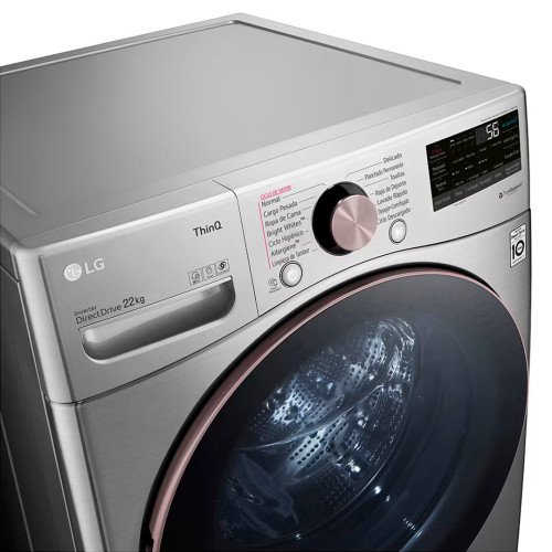 Lavadora Automática LG WM22VV2S6BR | 22 Kg | Inverter Carga Frontal Silver modelo WM22VV2S6BR cómpralo en Mi Bodega Ec