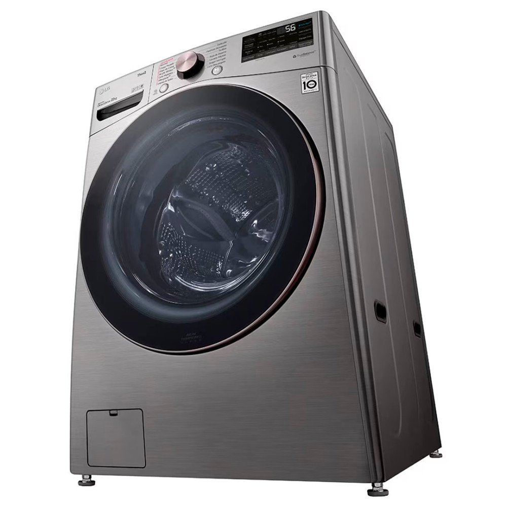 Lavadora LG 22kg| WM22VV2S6BR |Carga Frontal